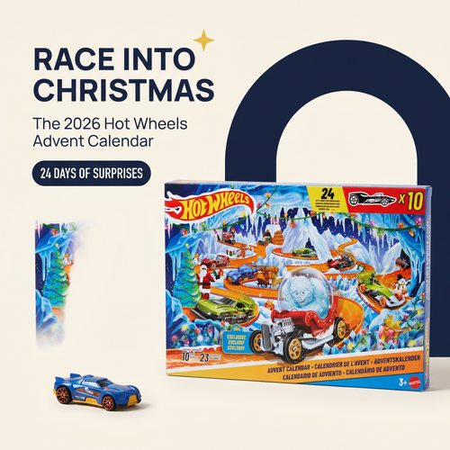 Hot Wheels 2026 Advent Calendar: Race Into Christmas