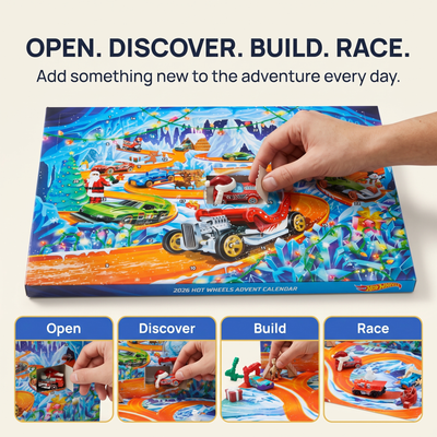 Hot Wheels 2026 Advent Calendar: Race Into Christmas