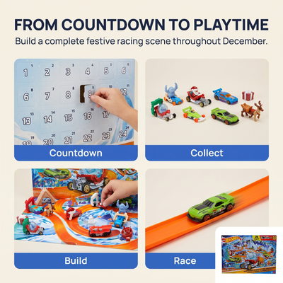 Hot Wheels 2026 Advent Calendar: Race Into Christmas